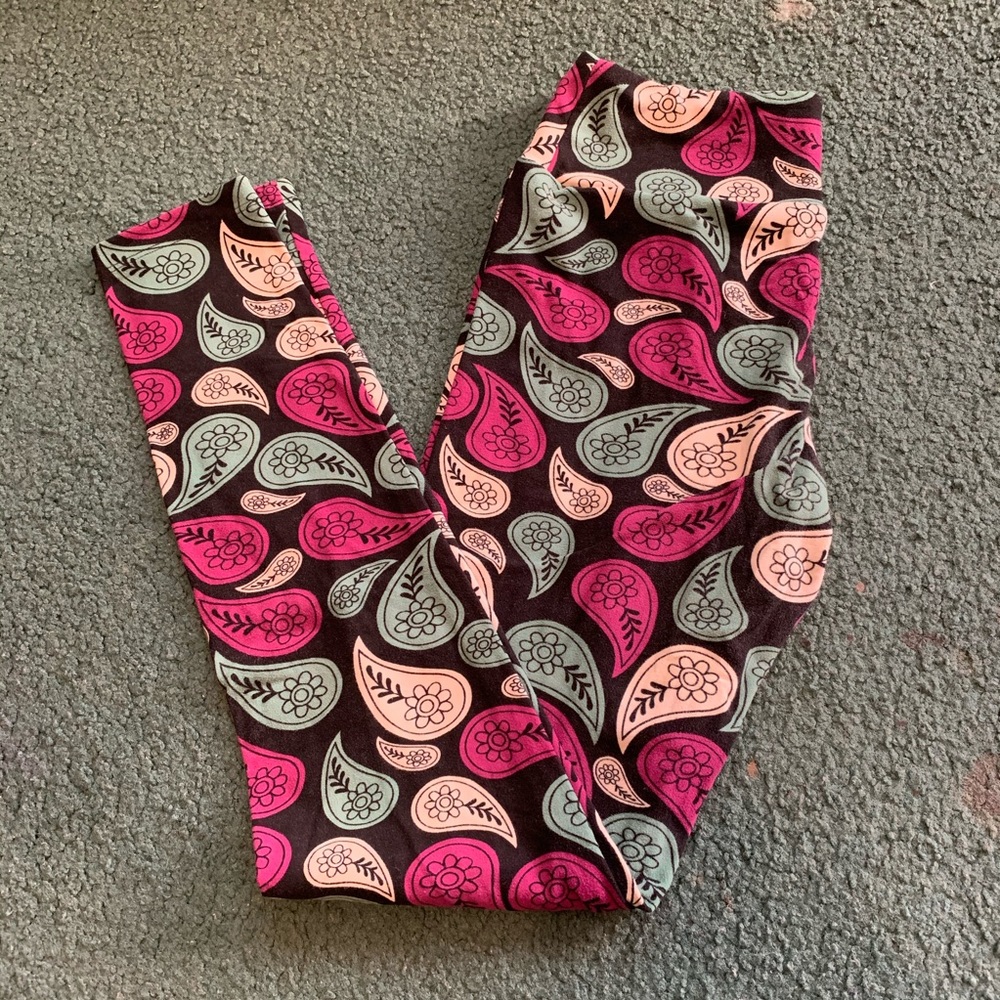 LuLaRoe paisley leggings